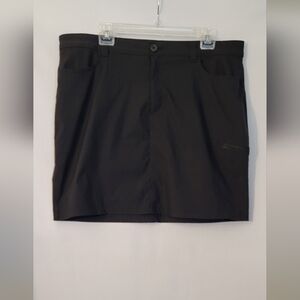 Eddie Bauer Womens Black Skirt Size 18